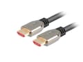 Miniatyrbilde 5 av 5: Lanberg - Ultra High Speed - HDMI-kabel - HDMI hann til HDMI hann - 50 cm - svart - 5K 120Hz støtte, 4K 240Hz støtte, 8K 60Hz støtte