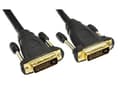 Miniatyrbild 1 av 2: PremiumCord KPDVI2-1, 1 m, DVI, DVI-D, Haneanslutning, Haneanslutning, Svart