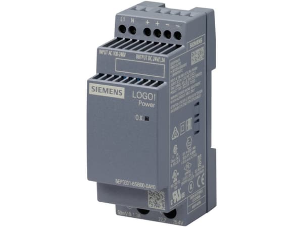 Siemens 6EP3331-6SB00-0AY0, Sisätila, Itävalta, Monivärinen, 140 g, 67 mm, 56 mm Monivärinen