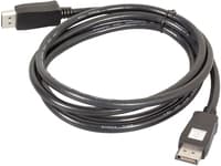 HP 729896-001, DisplayPort, DisplayPort, Hankjønn, Hankjønn, Svart