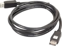HP 729896-001, DisplayPort, DisplayPort, Hankjønn, Hankjønn, Svart