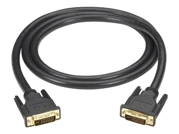 Black Box - DVI-kabel - dobbeltlenke - DVI-I (hann) til DVI-I (hann) - 1.5 m