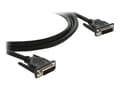 Miniatyrbilde 1 av 2: Kramer CLS-DM/DM Series CLS-DM/DM-10 - DVI-kabel - dobbeltlenke - DVI-D (hann) til DVI-D (hann) - 3 m - formstøpt, tommelskruer