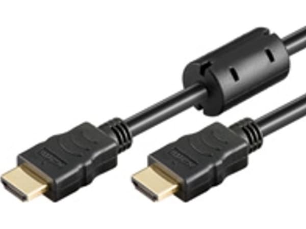 Goobay 31909, 3 m, HDMI-tyyppi A (vakio), HDMI-tyyppi A (vakio), 3D, 10,2 Gbit/s, Musta