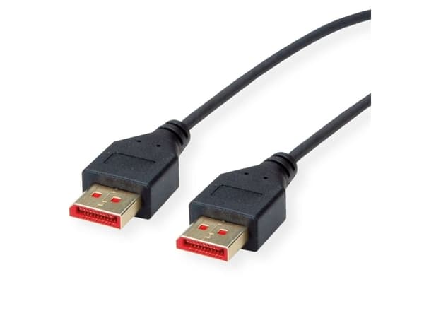 ROLINE 11.04.5960, 1 m, DisplayPort, DisplayPort, Hankoppling, Hankoppling, 7680 x 4320 pixlar