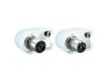 Miniatyrbild 1 av 3: Schwaiger WST1020 532, IEC angled connector, angled IEC jack, Hankoppling, Honkoppling, Rostfritt stål, Vit, Metall, Plast