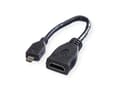 Miniatyrbild 5 av 5: Värde HDMI - Micro HDMI 0,15 m, 0,15 m, HDMI Typ A (Standard), HDMI Typ D (Micro), Sortera