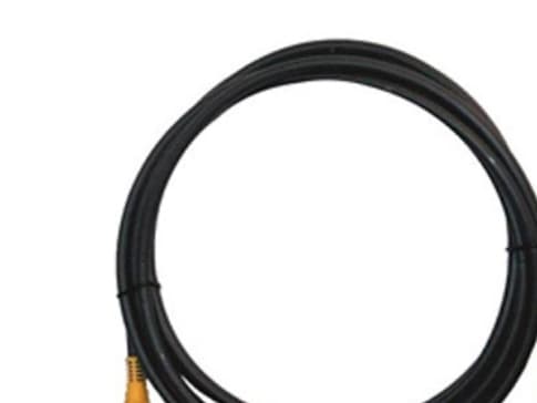 Kramer C-RVM/RVM Series C-RVM/RVM-10 - Video/lydkabel - kompositt video - RCA hann til RCA hann - 3 m - skjermet - mørk grå