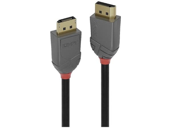 Lindy 36485, 7,5 m, DisplayPort, DisplayPort, Hankjønn, Hankjønn, 4096 x 2160 piksler