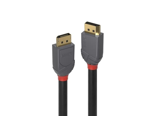 Lindy 36485, 7,5 m, DisplayPort, DisplayPort, Hankjønn, Hankjønn, 4096 x 2160 piksler