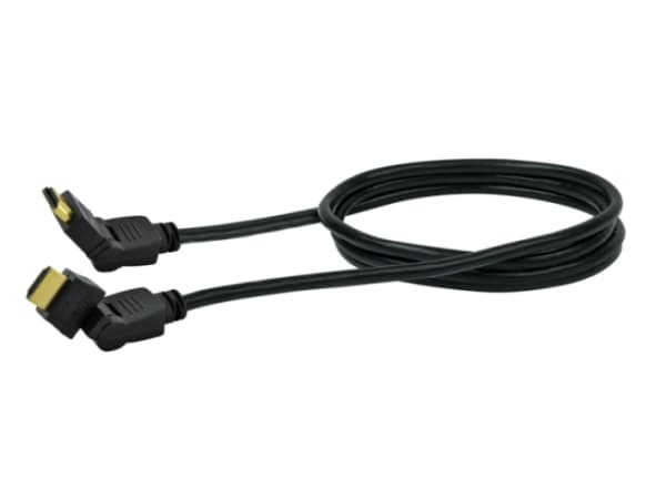 Schwaiger HDMI/HDMI 1,5 m, 1,5 m, HDMI Type A (Standard), HDMI Type A (Standard), 4096 x 2160 piksler, 3D, Sort