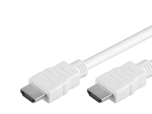 Value 11995720, 20 m, HDMI Type A (Standard), HDMI Type A (Standard), 1920 x 1080 piksler, 3D, Hvit