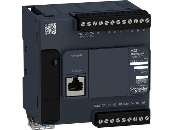 Schneider Electric TM221C16R, IP20, 50 - 60 Hz, 95 mm, 70 mm, 90 mm, 346 g