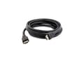 Miniatyrbild 2 av 2: Kramer C-HMU-9 - Ultra High Speed - HDMI-kabel med Ethernet - HDMI hane låst till HDMI hane låst - 2.7 m - trippelskärmad - svart - 8K60Hz stöd
