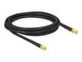 Miniatyrbilde 2 av 3: Delock - Antennekabel - RP-SMA plugg til RP-SMA plugg - 2 m - koaksial - svart