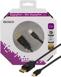Pikkukuva 1 / 4: DisplayPort to Mini DisplayPort cable, 2m, black