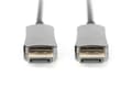 Miniatyrbild 4 av 5: DIGITUS - DisplayPort-kabel - DisplayPort (hane) till DisplayPort (hane) - DisplayPort 1.4 - 10 m - Active Optical Cable (AOC), FEC, 8K60 Hz (7680 x