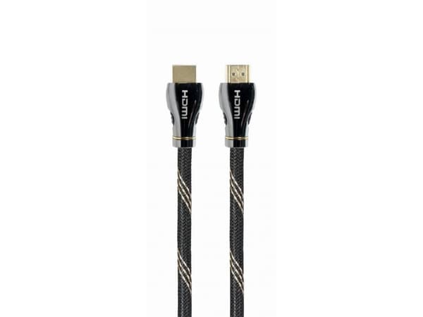 Gembird CCBP-HDMI8K-3M, 3 m, HDMI-tyyppi A (vakio), HDMI-tyyppi A (vakio), 48 Gbit/s, Musta