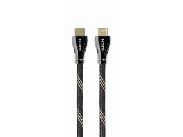 Gembird CCBP-HDMI8K-3M, 3 m, HDMI-tyyppi A (vakio), HDMI-tyyppi A (vakio), 48 Gbit/s, Musta