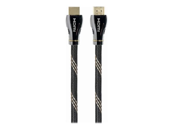 Gembird CCBP-HDMI8K-3M, 3 m, HDMI-tyyppi A (vakio), HDMI-tyyppi A (vakio), 48 Gbit/s, Musta