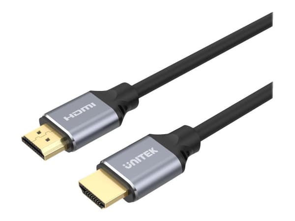 Unitek C139W - Ultra High Speed - HDMI-kabel - HDMI hann til HDMI hann - 3 m - svart