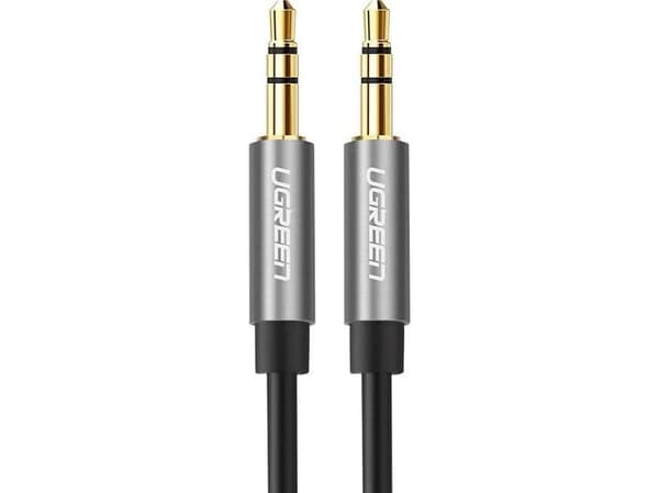 Ugreen 10736, 3.5mm, Hanstik, 3.5mm, Hanstik, 3 m, Sort
