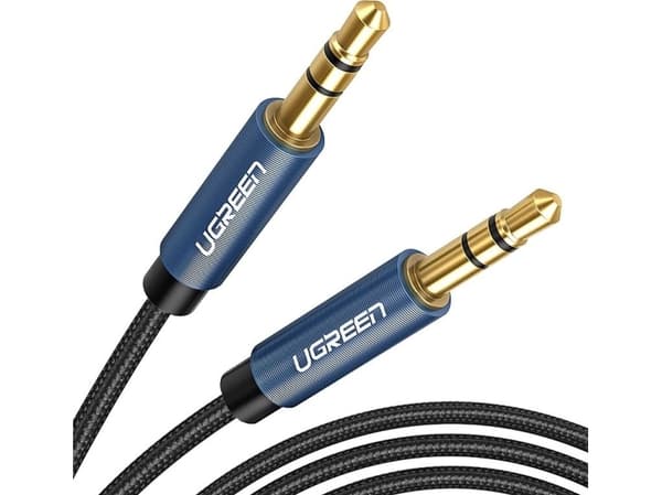 Ugreen Jack 3,5 mm - Jack 3,5 mm kabel 1,5 m blå (UGR481BLU)