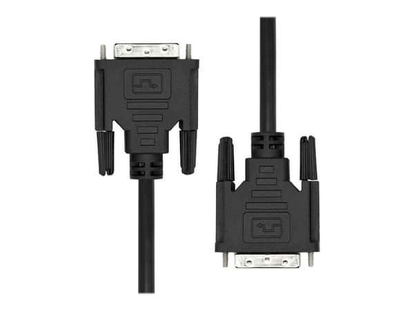 ProXtend - DVI-kabel - enkeltlenke - DVI-D (hann) til DVI-D (hann) - 3 m - tommelskruer, 1920 x 1200 (WUXGA)-støtte, 1080p støtte 60 Hz - svart