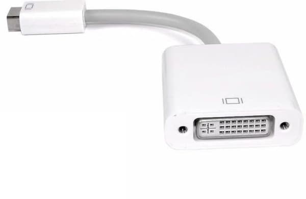 Qoltec - DVI-adapter - mini-DVI (hann) til DVI-I (hunn) - 17 cm