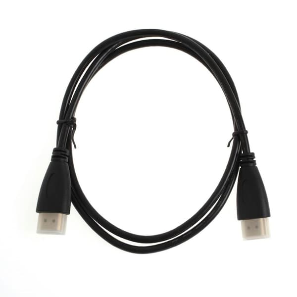 SUOER Premium HDMI 2 m svart med stöd för UHD 4K HDMI 2.0