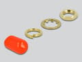Miniatyrbilde 5 av 5: Delock - Antennekabel - SMA plugg til SMA beholder - 2 m - koaksial - svart