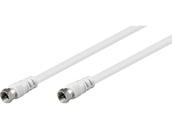 Goobay AKF 1000 10,0 m, 10 m, F, F, Hvit