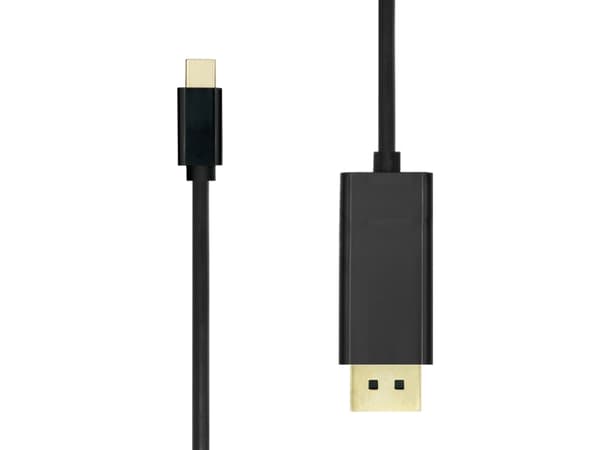ProXtend USBC-DP-0005, 0,5 m, USB Type-C, DisplayPort, Hankjønn, Hankjønn, Rett