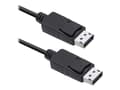 Miniatyrbild 1 av 5: Qoltec - DisplayPort-kabel - DisplayPort (hane) till DisplayPort (hane) - DisplayPort 1.2 - 1 m - 5K30Hz stöd, stöd för 1080p - svart