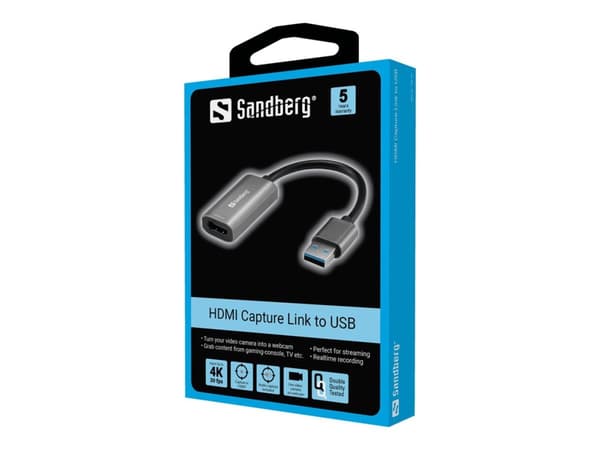 Sandberg HDMI Capture Link to USB