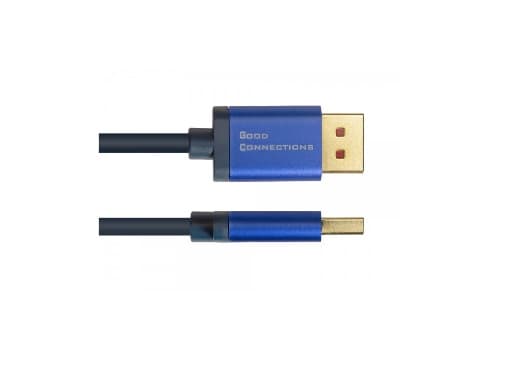 Alcasa 4824-SF020B, 2 m, DisplayPort, Mini DisplayPort, Hankjønn, Hankjønn, 768 x 432 piksler