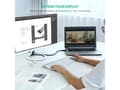 Miniatyrbilde 5 av 5: Ugreen 10203, 3 m, DisplayPort, HDMI, Hankjønn, Hankjønn, Rett