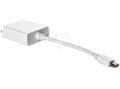 Miniatyrbilde 3 av 3: Goobay 51728, 0,1 m, Mini DisplayPort, DVI-I, Hankjønn, Hunkjønn, Rett