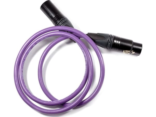 Melodika XLR - XLR kabel 2,5m lilla