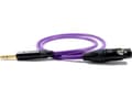 Miniatyrbilde 3 av 3: Melodika Jack 6,3mm - XLR-kabel 17m lilla