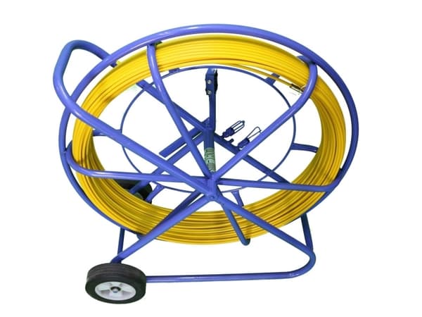 Extralink Pilot 8mm 100m | Kabeltrekkende fjernkontroll | glassfiber FRP, dia. 8mm, lengde 100m, gul