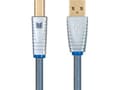 Miniatyrbilde 1 av 3: Monoprice USB-A - USB-B USB-kabel 1 m Sølv