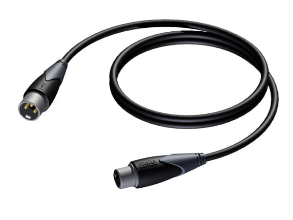Procab Classic Series CLA901 - Lydforlengelseskabel - XLR hann til XLR hunn - 50 cm