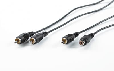 Value 11.99.4330, 2 x RCA, Hankjønn, 2 x RCA, Hunkjønn, 10 m