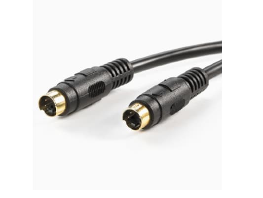 Secomp VALUE - Videokabel - S-Video - 4-stifts mini-DIN hane till 4-stifts mini-DIN hane - 5 m - skärmad - svart