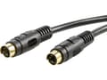 Miniatyrbild 5 av 5: Secomp VALUE - Videokabel - S-Video - 4-stifts mini-DIN hane till 4-stifts mini-DIN hane - 5 m - skärmad - svart