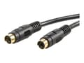 Miniatyrbild 1 av 5: Secomp VALUE - Videokabel - S-Video - 4-stifts mini-DIN hane till 4-stifts mini-DIN hane - 5 m - skärmad - svart
