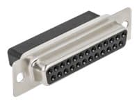 Delock - Datakontakt - DB-25 (hona) (paket om 4)