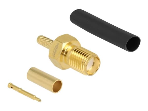 Delock - Antenne-konnektor - RP-SMA (han) false - RG-174/RG-316