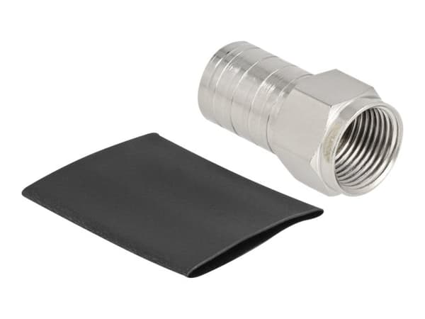 DeLOCK 90033, F-tyyppi, F, Uros, Nikkeli, 0 - 500 MHz, 50 O